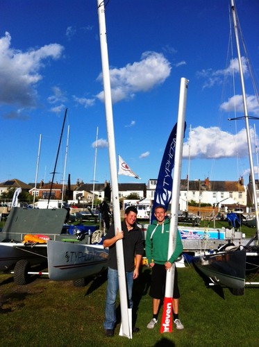 Pushing it down wind.... - 25th Anniversary Hurricane5.9SX GBR Nationals © john ready